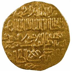 BURJI MAMLUK: Barquq, 1382-1389 & 1390-1399, AV dinar (11.30g), al-Qahira, AH(7)94