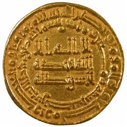 ABBASID OF YEMEN: al-Mu'tadid, 892-902, AV dinar (2.91g), San'a, AH280