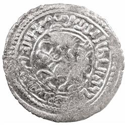 RASULID: al-Ashraf Isma'il I, 1376-1400, AR dirham (1.91g), al-Mahjam, AH786