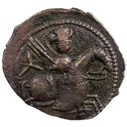 SELJUQ OF RUM: Sulayman II, 1196-1204, AE fals (5.98g), NM, AH595