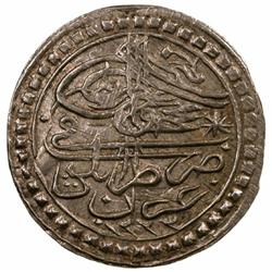 TRIPOLI: BI 20 para (6.16g), Tarabulus Gharb, AH1223 year 13