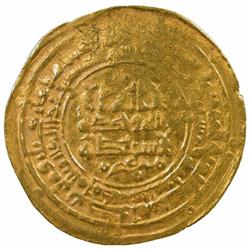 SAMANID: Nasr II, 914-943, AV dinar (4.14g), al-Muhammadiya, AH323