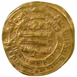 SAMANID: Ahmad b. Sahl, 915-920, AV dinar (4.07g), Nishapur, AH306