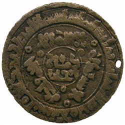 QARAKHANID: Mansur b. Ahmad, 992-999, AE fals (2.91g), Ilaq, AH388