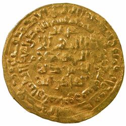 GHAZNAVID: Mahmud, 999-1030, AV dinar (3.32g), Nishapur, AH389