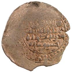 GHAZNAVID: Khusrawshah, 1157-1160, pale AV dinar (4.69g), Ghazna, ND