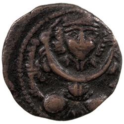LU'LU'IDS: Badr al-Din Lu'lu', 1233-1258, AE dirham (7.73g), al-Mawsil, AH655
