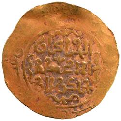 GREAT MONGOLS: Chingiz Khan, 1206-1227, AV dinar (4.25g), Balkh, AH62x