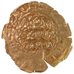 GREAT MONGOLS: Chingiz Khan, 1206-1227, AV dinar (2.15g), Badakhshan, ND