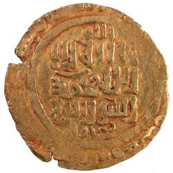 GREAT MONGOLS: Chingiz Khan, 1206-1227, AV dinar (4.30g), Bukhara, ND