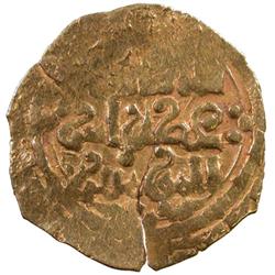 GREAT MONGOLS: Chingiz Khan, 1206-1227, AV dinar (2.48g), NM, ND