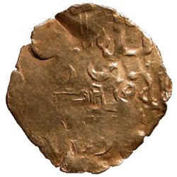 GREAT MONGOLS: Chingiz Khan, 1206-1227, AV dinar (1.14g), NM, ND