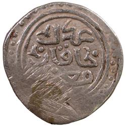 GREAT MONGOLS: Chingiz Khan, 1206-1227, AR dirham (3.06g), Kurraman, ND