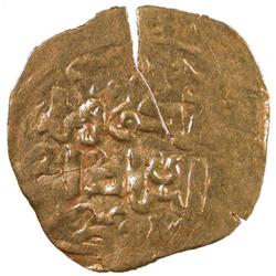GREAT MONGOLS: Mongke, 1251-1260, AV broad dinar (3.26g), Sarakhs, ND