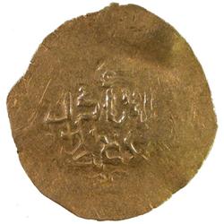 GREAT MONGOLS: Mongke, 1251-1260, AV broad dinar (3.80g), NM, ND