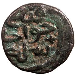 CHAGHATAYID KHANS: Khutlugh Khwaja, 1298-1299, AE jital (3.46g), Ghazna, ND