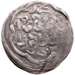 CHAGHATAYID KHANS: Kibak Khan, 1318-1326, AR 1/6 dinar (1.31g), Bukhara, AH725