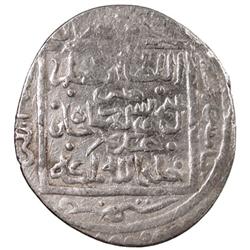 JALAYRIDS: Shaykh Uways I, 1356-1374, AR 2 dinars (3.53g), 'Askar Mukram, Ramadan AH772