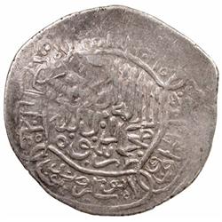 TIMURID: Sultan Husayn, 1469-1506, AR tanka (4.69g), Khwarizm, ND