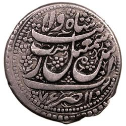 SAFAVID: Isma'il III, 1750-1756, AR rupi (11.15g), Rasht, AH1167