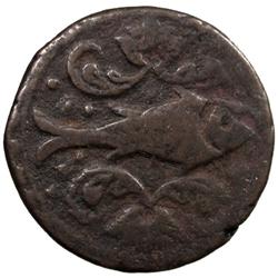 GEORGIA: Erekle II, 1762-1798, AE puli (5.82g), Tiflis, AH1190