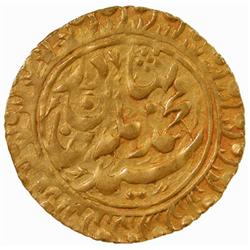 KHOQAND: "Malla Khan", 1873-1874, AV tilla (4.3g), "Khoqand", AH1288