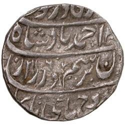 DURRANI: Ahmad Shah, 1747-1772, AR rupee (11.50g), Multan, AH1167 year 7