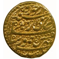 DURRANI: Taimur Shah, 1772-1793, AV mohur, Herat, AH1208