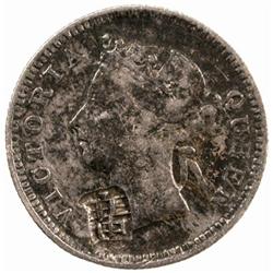 HONG KONG: AR 5 cents, 1901