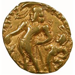 GUPTA: Chandragupta II, ca. 380-414, AV stater (7.72g)