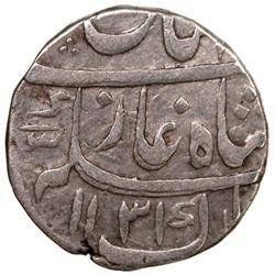 MUGHAL: Shah Jahan II, 1719, AR rupee (11.22g), Lakhnau, AH1131 year one (ahad)
