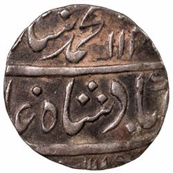 MUGHAL: Muhammad Shah, 1719-1748, AR 1/2 rupee (5.59g), Kora, AH114x year 10