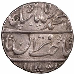 MUGHAL: Muhammad Shah, 1719-1748, AR 1/2 rupee (5.69g), Shahjahanabad, AH114x year 10