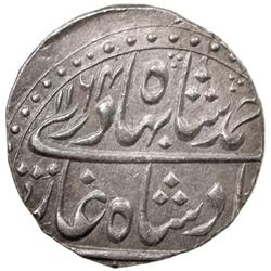 MUGHAL: Ahmad Shah, 1748-1754, AR rupee (11.25g), Narwar, AH1164 year 3