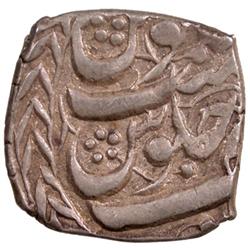 BAHAWALPUR: Muhammad Bahawal Khan IV, 1858-1866, AR square rupee (8.73g) (Khanpur), AH1280
