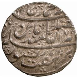 BHARATPUR: Suraj Mal, 1756-1763, AR rupee (11.22g), Mahindrapur (Dig), AH1175 year 3