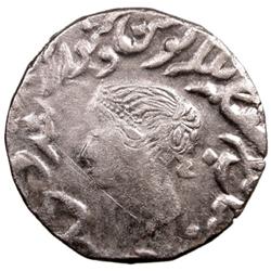 BHARATPUR: Jaswant Singh, 1853-1893, AR rupee (11.04g), Braj Indrapur, VS1910