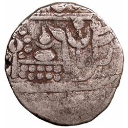 BIKANIR: Dungar Singh, 1872-1887, AR 1/2 rupee (5.71g), Bikanir, ND