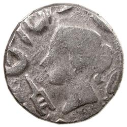 BINDRABAN: Queen Victoria, 1837-1901, AR 1/2 rupee (5.25g), Bindraban, DM (1858-67)