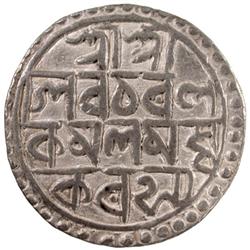 COOCH BEHAR: Nara Narayan, 1555-1587, AR rupee (10.42g), SE1477