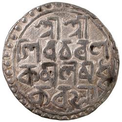 COOCH BEHAR: Nara Narayan, 1555-1587, AR rupee (10.28g), SE1477