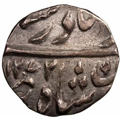 HYDERABAD: Nasir ad-Daula, 1829-1857, AR 1/4 rupee (2.66g), Farkhanda Bunyad, AH1272