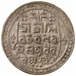 JAINTIAPUR: Bar Gossain II, 1731-1770, AR rupee (7.45g), SE1653