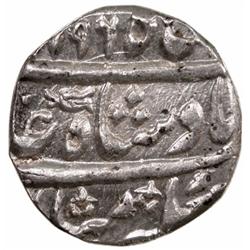 JAMMU: Brij Raj Dev, 1782-1787, AR rupee (11.18g), Dar al-Aman Jammu, AH1196 year 24