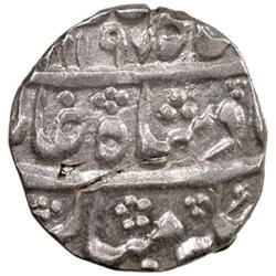 JAMMU: Brij Raj Dev, 1782-1787, AR rupee (11.10g), Dar al-Aman Jammu, AH1197 year 24