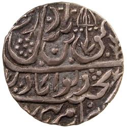 JAMMU: Brij Raj Dev, 1782-1787, AR rupee (10.53g), Dar-ul-Aman Jammu, year 28