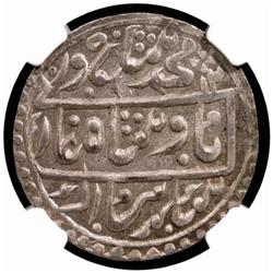 KOTAH: Chattar Sal, 1866-1889, AR nazarana rupee, Nandgaon, year 10 (=1866)