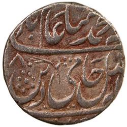 ROHILKHAND: Najib Khan, 1753-1770, AR rupee (10.97g), Najibabad, AH1180 year 7