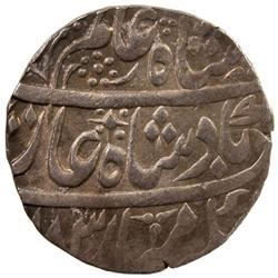 ROHILKHAND: Hafiz Rahmat Khan Barech, regent of Rampur, 1748-1774, AR rupee (11.17g), Mustafabad, AH