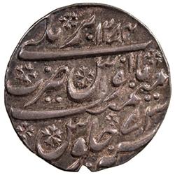ROHILKHAND: Khan Bahadur Khan, 1857-1858, AR rupee (11.03g), Bareli, AH1274 year 73